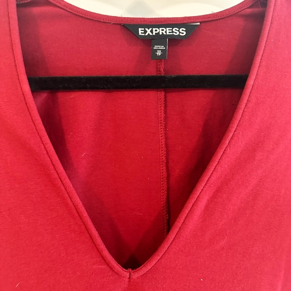 Express Red Dress - Picture 2 of 2